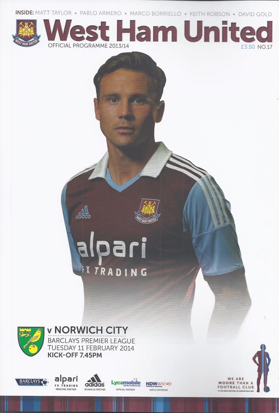 West Ham United FC v Norwich City FC